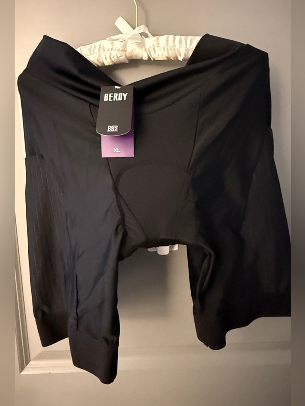 Beroy Black Women's Compression Bike Shapewear Shorts